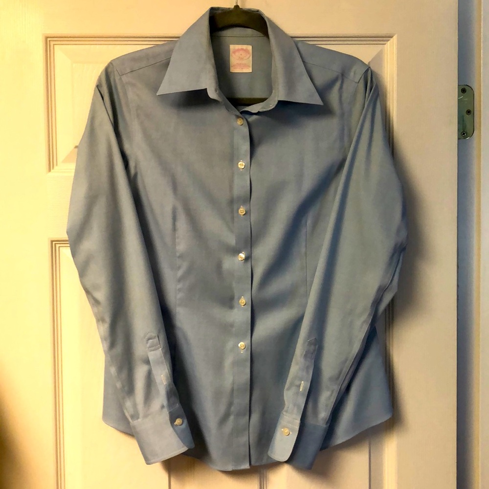 Brooks Brothers Baby Blue button down
